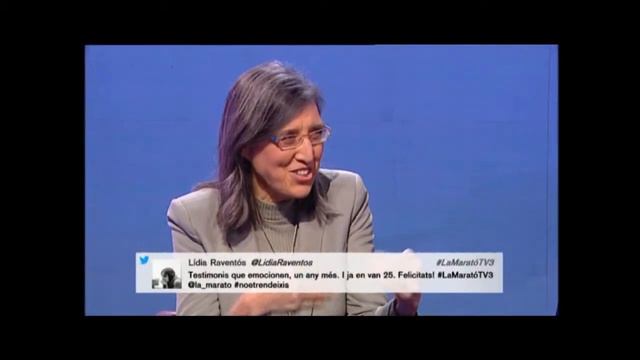 Entrevista Mónica Planas en La Marató TV3 2016 смотреть онлайн