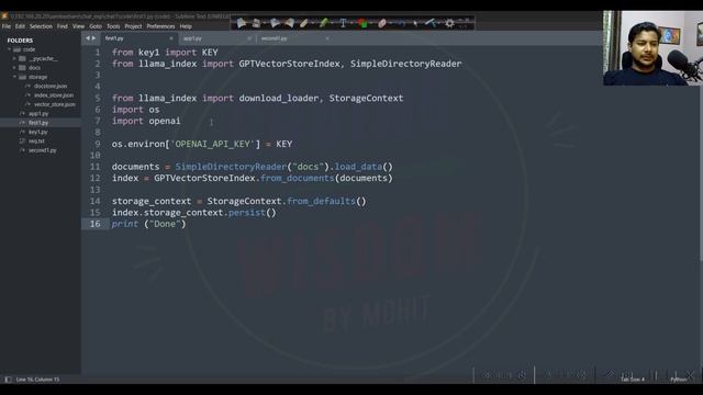 Train an OpenAI Chatbot With Custom Knowledge Base PDF files using Streamlit & LLAMA index#chatbot смотреть онлайн
