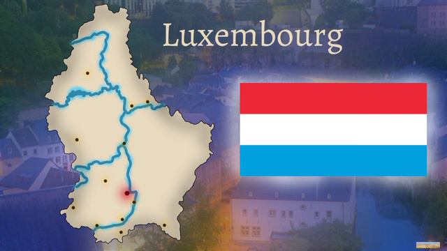 Карта Люксембурга| Luxembourg Map