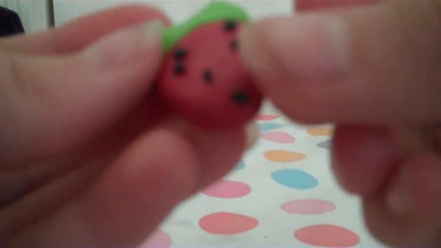 how to make a strawberry popsicle out of clay! смотреть онлайн