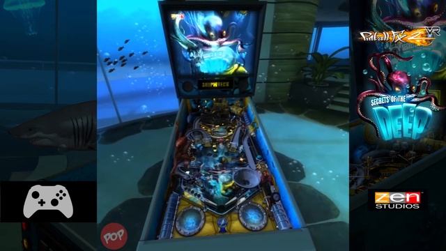 Pinball FX2 VR Gear VR - Secrets of the Deep A groundbreaking & premiere place for pinball game. смотреть онлайн