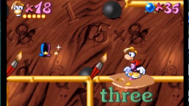 Rayman Brain Games/Rayman Junior - Level 3 - Art Alley - Level 1 смотреть онлайн