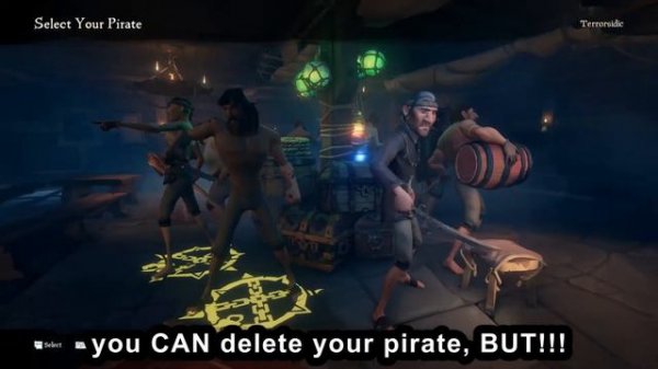 Sea of Thieves Tutorials | Character Creation tips