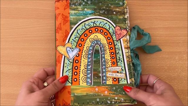 Whimsical Rainbows and Journals - FULL TUTORIAL смотреть онлайн