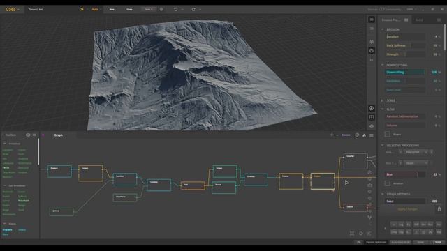 Gaea tutorial - Создание ландшафта и экспорт в Unreal Engine и 3Ds Max смотреть онлайн