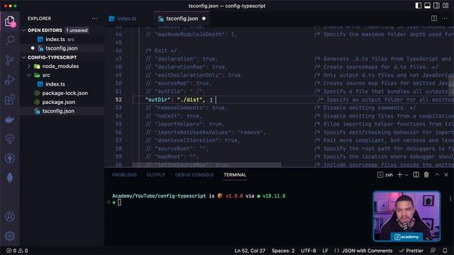 TECH³: Configuração de um projeto NodeJS com o TypeScript смотреть онлайн