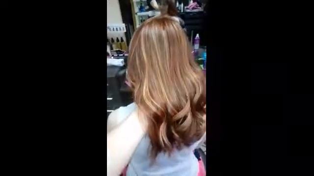 Окрашивание. Работу выполнила парикмахер-универсал Огорельцева Альбина. смотреть онлайн