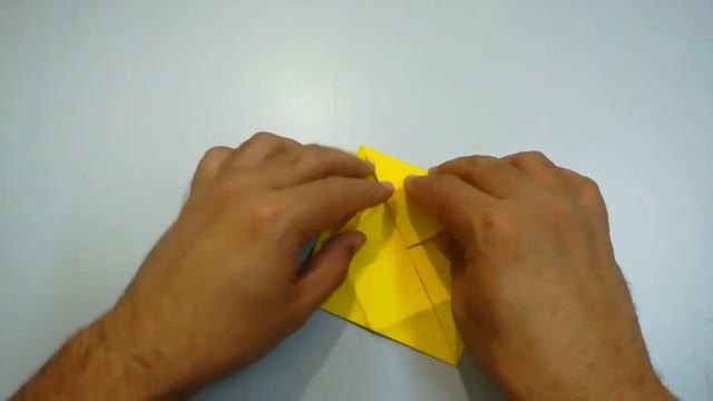 DIY - оригами цветок лотоса из бумаги - Making origami a lotus flower смотреть онлайн