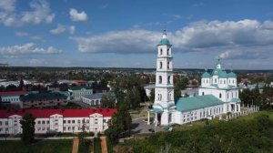 Елабуга с высоты птичьего полета.Елабуга 4K.Над Елабугой.