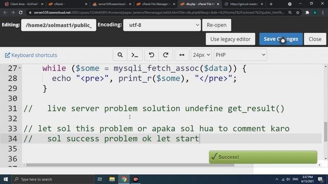 Fatal error: Uncaught Error: Call to undefined method mysqli_stmt::get_result() смотреть онлайн