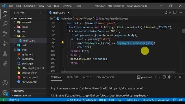 தமிழில் | HTTP Package & JSON | Flutter Development смотреть онлайн