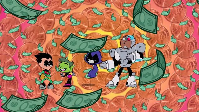Money Money Money! | Teen Titans Go! | @dckids смотреть онлайн