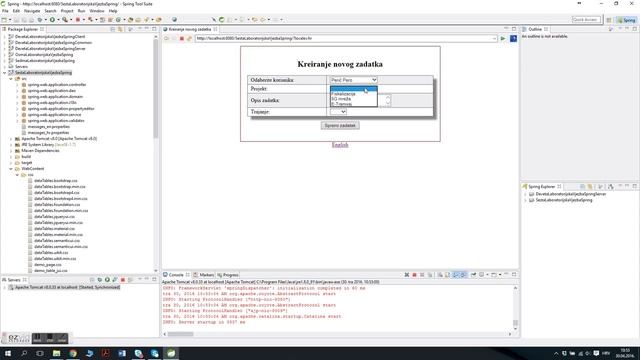 Java web applications - Spring MVC смотреть онлайн