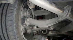 Замена задних стоек на subaru.