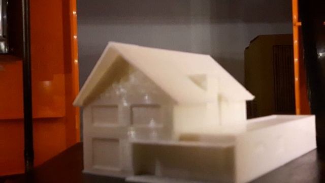 3D printed house end result on my da Vinci Mini 3D printer, 3D print huis смотреть онлайн