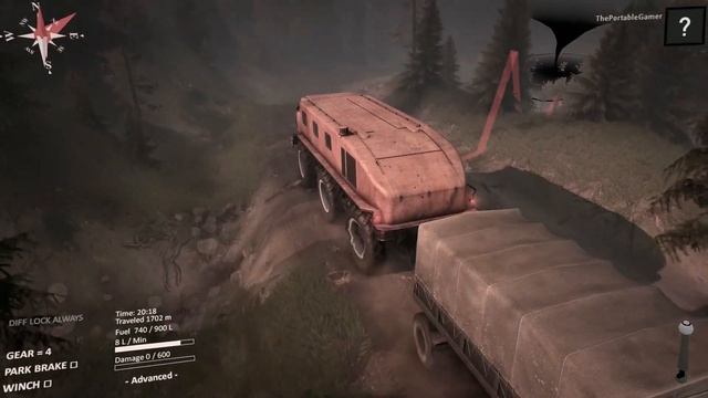 Spintires: The Original Game - 1.3.6 Patch + Canyons DLC смотреть онлайн