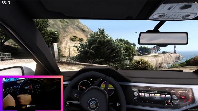 GTA 5 - Volkswagen Polo - FIVEM - CODE 9-4 - Logitech G29 Gameplay смотреть онлайн