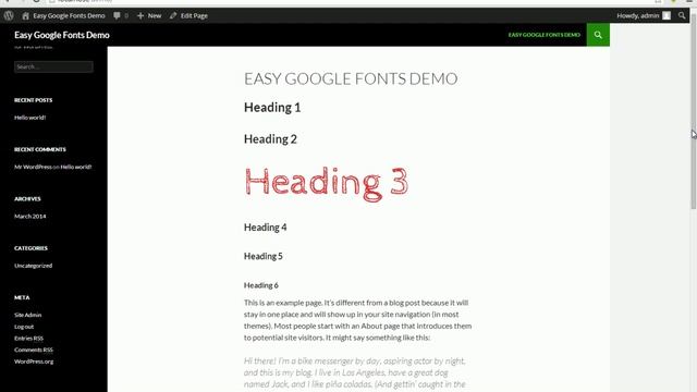 Free WordPress Google Fonts Plugin: Easy Google Fonts смотреть онлайн