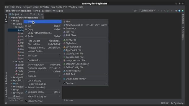 Symfony 6 - Algorithm for creating a new environment смотреть онлайн