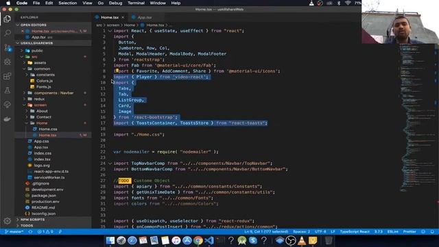 Basic structure redux saga with implement registration and login in reactjs. смотреть онлайн