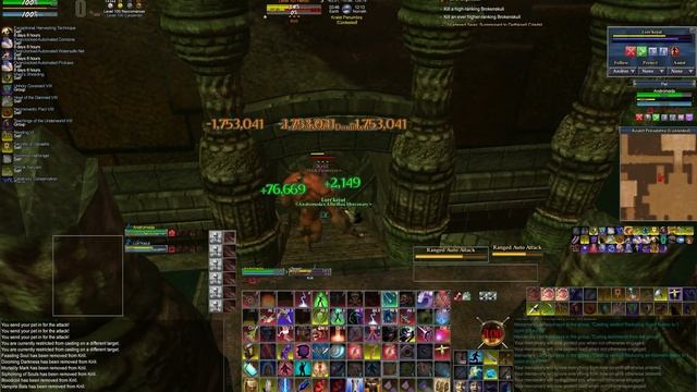 Everquest 2 Necromancer Farm, boss Kriil, ToT Kralet contested. смотреть онлайн