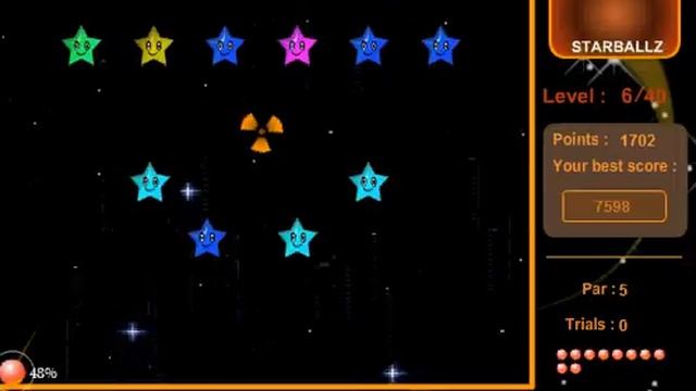 Star balls Game смотреть онлайн