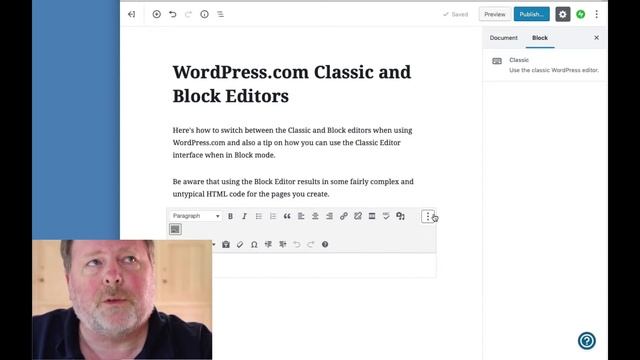 WordPress.com Classic and Block Editors смотреть онлайн