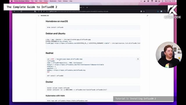 Part 2 - Tutorial 1: Installation | The Complete Guide to InfluxDB 2 смотреть онлайн