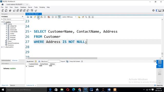 HOW TO USE IS NOT NULL IN MYSQL.PART -41 смотреть онлайн