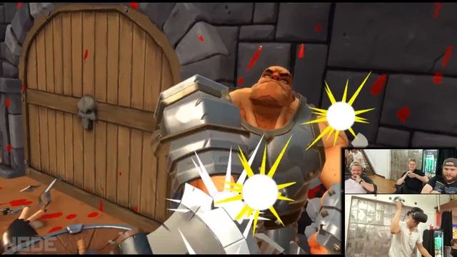 Best Multiplayer VR Fighting Action! - GORN