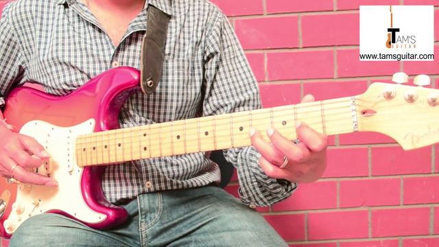 Pal (KK) guitar solo lesson (www.tamsguitar.com) смотреть онлайн