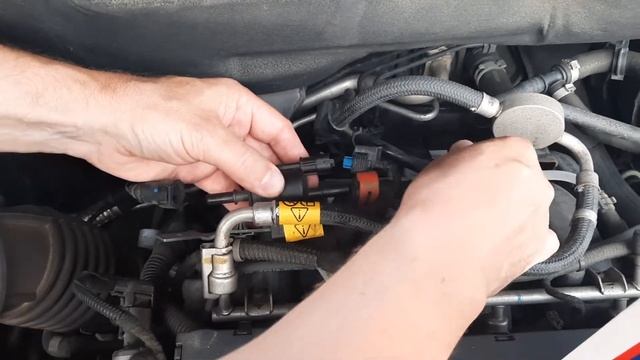Chevrolet Cruz, Vapor Canister Purge Valve replacement. смотреть онлайн