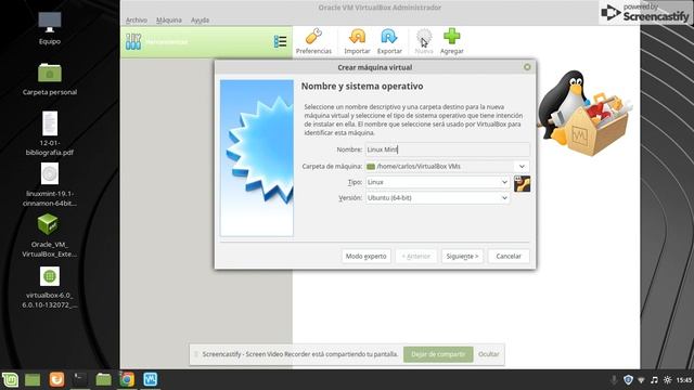 2 VirtualBox Extension Pack y creación de maquina virtual - Parte 2 смотреть онлайн