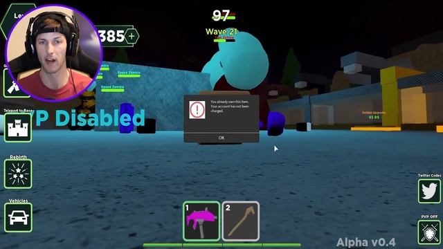 ROBLOX ZOMBIE DEFENSE TYCOON! смотреть онлайн