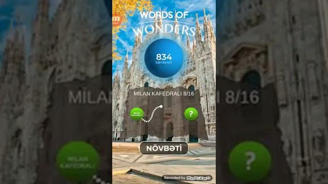 WOORDS OF WONDERS. 644 - 660 bölümlərin cavabları.İTALİYA.MİLAN KAFEDRALI. смотреть онлайн