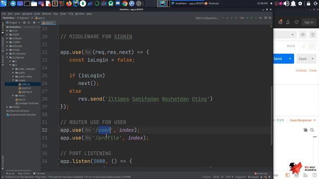 Noldan NodeJS va Javascript Darslari #83 смотреть онлайн