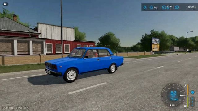 Farming simulator 22 mods VAZ 2107 смотреть онлайн