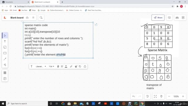 Project 3: Sparse matrix Using C Programming смотреть онлайн