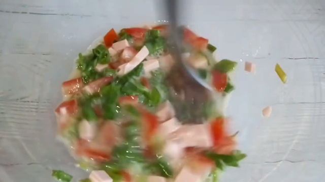 Вкусный необычный завтрак. Омлет в пакете. смотреть онлайн