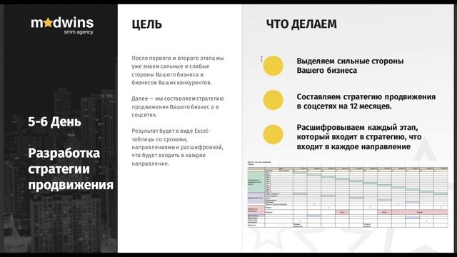 Разработка стратегии SMM продвижения в соцсетях | Madwins смотреть онлайн