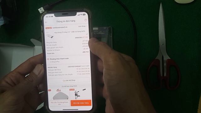 Hộp đựng ổ cứng 2.5'' USB 3.0 sang sata SSD HDD смотреть онлайн