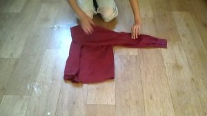 Как правильно складывать рубашку