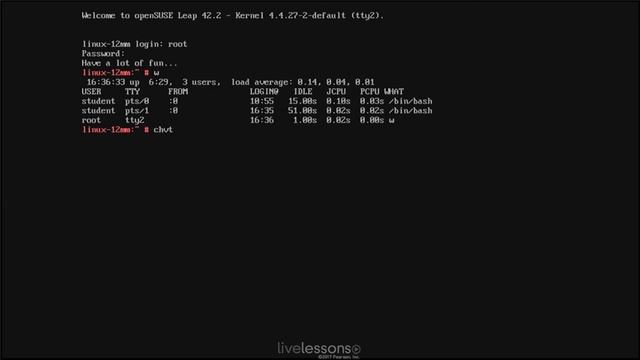 Working on Linux from Graphical or Command Line Mode - LFCS Video Course - Free video lesson LFCS смотреть онлайн