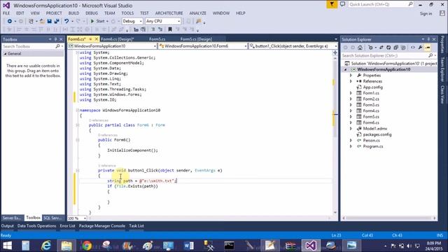 How to check file already exist in windows form c# смотреть онлайн