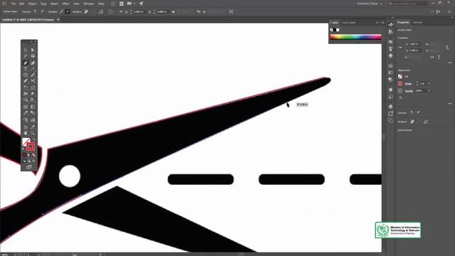 Topic 68 | Software & Practice Adobe Illustrator | Tracing with Pen Tool Objects 01 | Graphic Desig смотреть онлайн