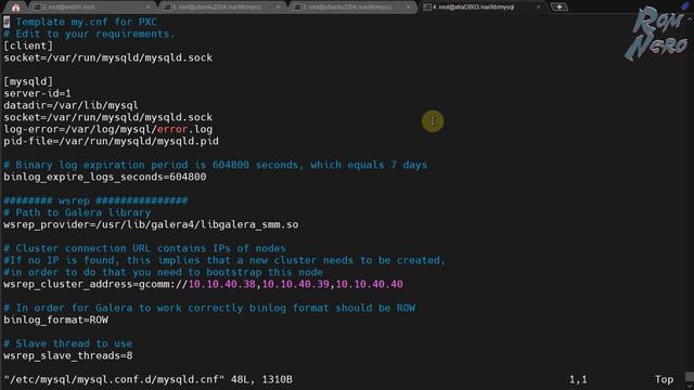 HA MySQL Cluster. PERCONA XtraDB. Установка и конфигурация