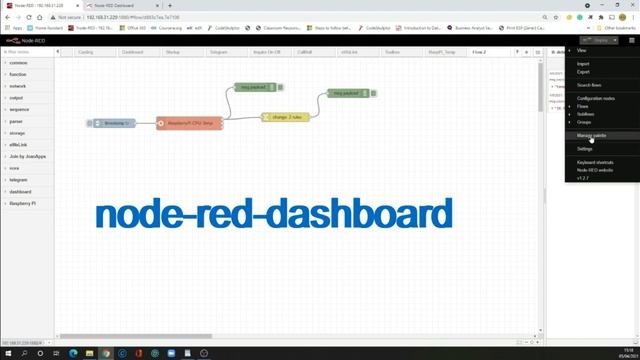 How to get Raspberry Pi Processor Temperature on a Dashboard | Node Red смотреть онлайн