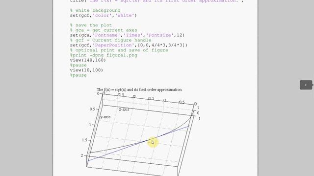 Taylor Series and Tangent Plane in Matlab смотреть онлайн