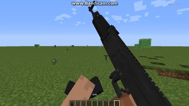 Minecraft mod:оружие 3D MINECRAFT 1.8.9 смотреть онлайн