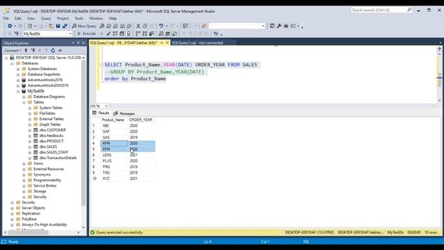 GROUP BY clause in SQL with Example | SQL | SQL Tutorial смотреть онлайн